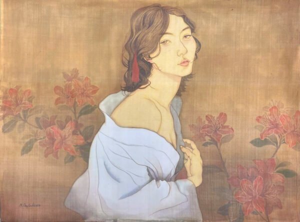 Thiếu Nữ Bên Hoa Đỗ Quyên - Hình ảnh 2
